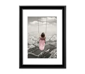Hama rámeček plastový SWING černá / 50x70 cm