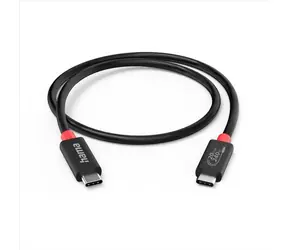 Hama USB-C kabel USB4 černá / 2 m / 20 Gb/s / 240 W