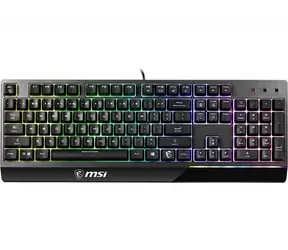 MSI VIGOR GK-30 černá / Herní klávesnice / USB / DE layout / 1.8 m