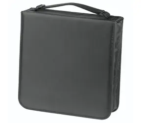 Hama Wallet 208  černá / pouzdro pro 208 CD/DVD/Blu-ray disků / polyester