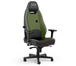 noblechairs LEGEND - DOOM The Dark Ages Edition černozelená / herní židle / nosnost 150 kg / nastavitelná / úmělá kůže