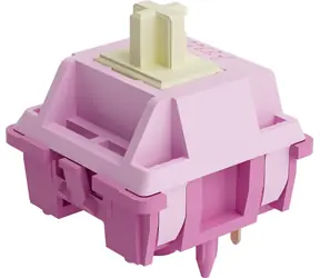 AKKO V3 Pro krémově fialová / mechanické spínače / 5-Pin / taktil MX-Stem / 30g - 45 ks