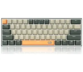 Redragon K606 LAKSHMI hnědá / Herní klávesnice / mechanická / spínače red / USB / US