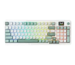 Redragon Galatin Pro K719WG-RGB-PRO bílá / Herní klávesnice / mechanická / Redragon switch / RGB / USB / US