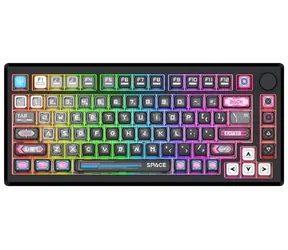 Redragon K732MC-RGB-PRO Uranus Pro 82 černá / Herní klávesnice / mechanická / RGB / BT / USB-C / US