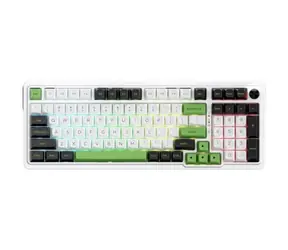 Redragon K686WBG-RGB-MAX Eisa Max bílá / Herní klávesnice / mechanická / Mint Mambo / RGB / BT / USB / US