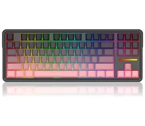 Redragon K728SP-RGB-PRO Antonium PRO černá / Herní klávesnice / mechanická / Leopard L / RGB / BT / USB / US