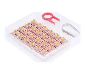 Redragon A113 Bullet F žlutá / sada mechanických switchů / 24 ks