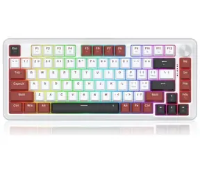 Redragon K721WRB-RGB Stormhunter bílá / Herní klávesnice / mechanická / RGB / USB / US