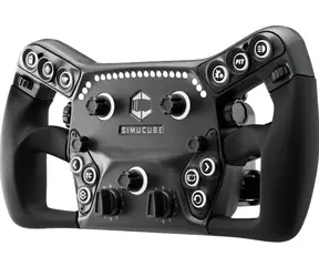 Simucube Savu Pro / Závodní volant / 4 pádla / 12 podsvícených tlačítek 
