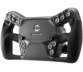 Simucube Savu Sport / Závodní volant / 4 pádla / 12 podsvícených tlačítek 