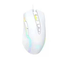 ONIKUMA CW905 bílá / Herní myš drátová / USB / 7 tlačítek / 6400 DPI / RGB