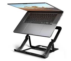 AXAGON STND-LAB, hliníkový stojan pro notebooky 10"-17.3" nastavitelná výška černá