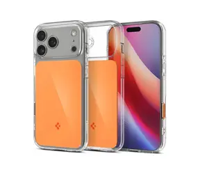 Spigen Ultra Hybrid T MagSafe ochranný kryt pro Apple iPhone 17 Pro Max glossy orange