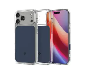 Spigen Ultra Hybrid T MagSafe ochranný kryt pro Apple iPhone 17 Pro matte blue