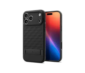 Spigen Parallax S MagSafe ochranný kryt pro Apple iPhone 17 Pro matná černá