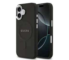 Guess PU Saffiano MagSafe Zadní Kryt pro iPhone 17 Black