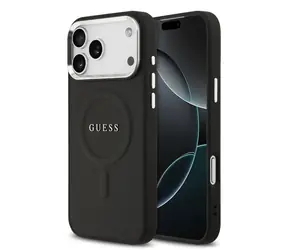 Guess PU Saffiano MagSafe Zadní Kryt pro iPhone 17 Pro Max Black