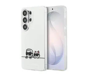 Karl Lagerfeld IML K&CH Peekaboo Logo Magnetic Zadní Kryt pro Samsung Galaxy S26 Ultra White