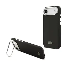 Lacoste Iconic Petit Pique Camera Stand MagSafe Zadní Kryt pro iPhone Air Black