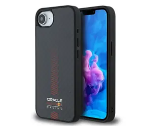 Red Bull Carbon Powerbar MagSafe Zadní Kryt pro iPhone 16e/17e Black