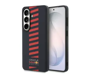 Red Bull PU Leather Meshed Powerbar Magnetic Zadní Kryt pro Samsung Galaxy S26+ Navy