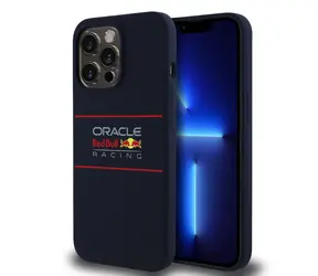 Red Bull Silicone Horizontal Logo MagSafe Zadní Kryt pro iPhone 13 Pro Navy