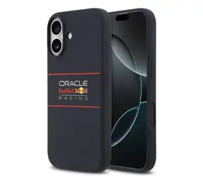 Red Bull Silicone Horizontal Logo MagSafe Zadní Kryt pro iPhone 17 Navy