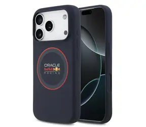 Red Bull Silicone Red Ring MagSafe Zadní Kryt pro iPhone 17 Pro Navy