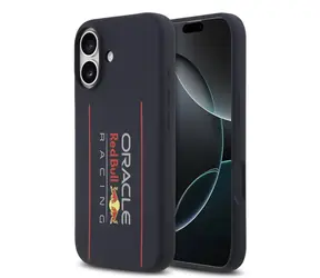 Red Bull Silicone Vertical Logo MagSafe Zadní Kryt pro iPhone 17 Navy