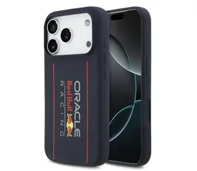 Red Bull Silicone Vertical Logo MagSafe Zadní Kryt pro iPhone 17 Pro Navy