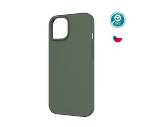 FIXED TPU gelový kryt ReStory pro Apple iPhone 15 zelený