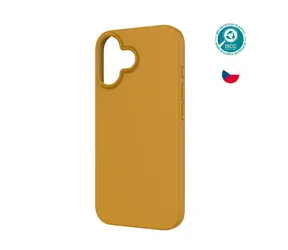 FIXED TPU gelový kryt ReStory pro Apple iPhone 16 zlatý
