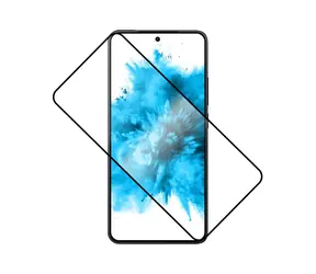 FIXED Ochranné tvrzené sklo Full-Cover pro POCO F7 černé