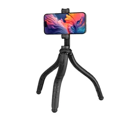 FIXED Flexibilní Stativ Creator s 1/4" držákem na telefon černý