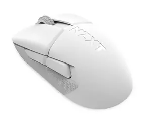 NZXT LIFT Elite Wireless bílá / herní bezdrátová myš / optická / 26000 DPI / 4 tlačítka / 2.4GHz / USB-C
