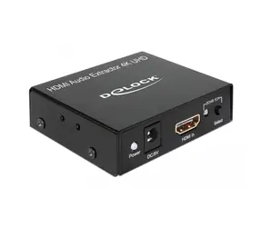 DeLock HDMI Stereo / 5.1 Channel Audio Extractor 4K