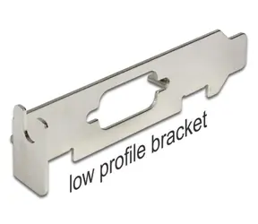 Delock Záslepka slotu low profile s otvorem D-Sub 9