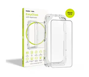Mobile Origin EasyGlass Ochranné sklo EasyGlass s aplikátorem pro Apple iPhone 15 & 16
