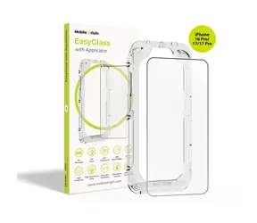 Mobile Origin EasyGlass Ochranné sklo EasyGlass s aplikátorem pro Apple iPhone 16 Pro & 17 & 17 Pro