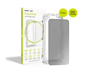 Mobile Origin EasyGlass Privacy Ochranné sklo s aplikátorem pro Apple iPhone 16 Pro & 17 & 17 Pro