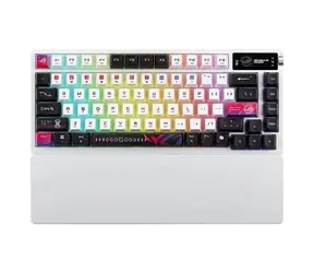 ASUS ROG Azoth X bílá / Bezdrátová herní klávesnice / mechanická / ROG NX Snow V2 / RGB / BT / USB-C / US