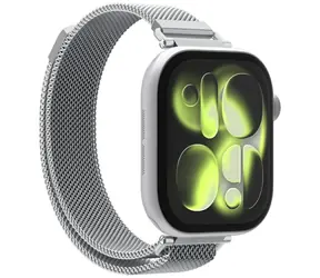 Spigen Metal Band řemínek pro Apple Watch 42mm/41mm/40mm stříbrná