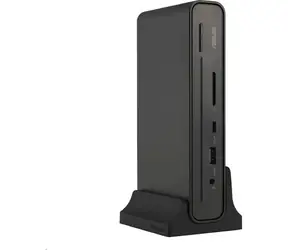 ASUS DC301 Triple Display USB-C Dock černá / 2x USB-C / 2x USB-A / RJ45 / HDMI / 2x DP / 3.5mm jack / SD / DC