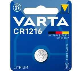 Varta Knoflíková baterie CR2016 / 3.0V / 27 mAh / lithium / 10 ks / v boxu