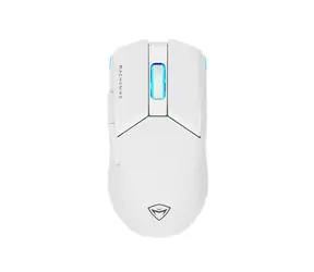 Machenike M7 Pro bílá / bezdrátová herní myš / optická / 26000 DPI / 6 tlačítek / RGB / 700 mAh / 2.4GHz