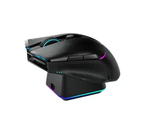 Machenike L8 Pro s nabíjecí stanicí černá / bezdrátová herní myš / optická / 26000 DPI / 7 tlačítek / 380 mAh / 2.4GHz