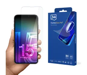 3mk FlexibleGlass Pro hybridní sklo pro Apple iPhone 15