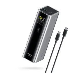 Cuktech CKPB200UGLGR Powerbanka 210W šedá / 20000mAh / 2x USB-C / USB-A