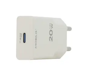 Mobilis 020025 Nabíječka USB-C bílá / 20W / GaN